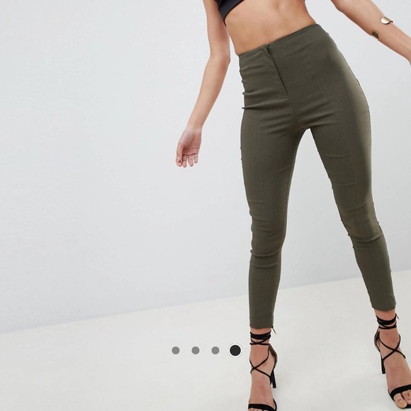 ASOS Pants - High Waist Pants in Skinny Fit